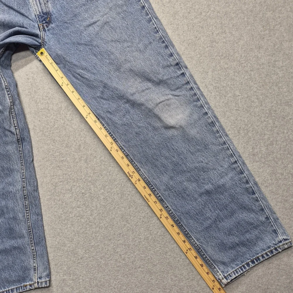 Levi's 560 Jeans Mens 38x34 Light Wash Comfort Fit Tapered Leg Denim